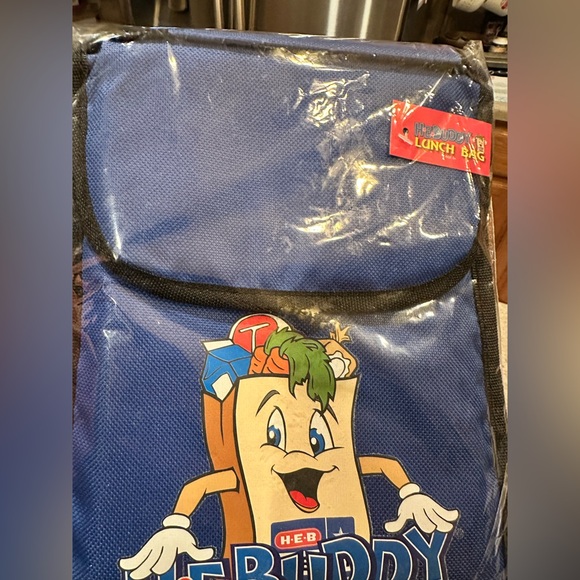 H-E-B HEB Grocery Store H-E-Buddy Kids Soft Sided Lunch Box Bag - Picture 12 of 14